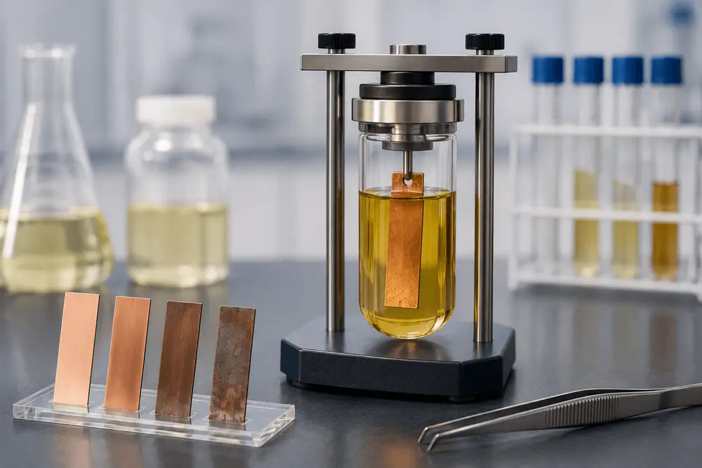 ASTM D130 Copper Corrosion Testing