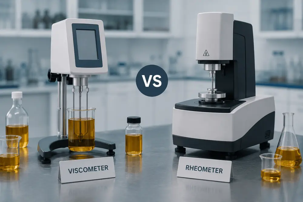 Rheometer vs Viscometer