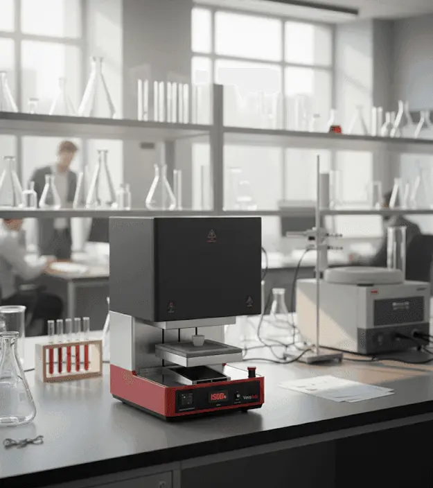 VeroAsh ash content analyzer in laboratory environment