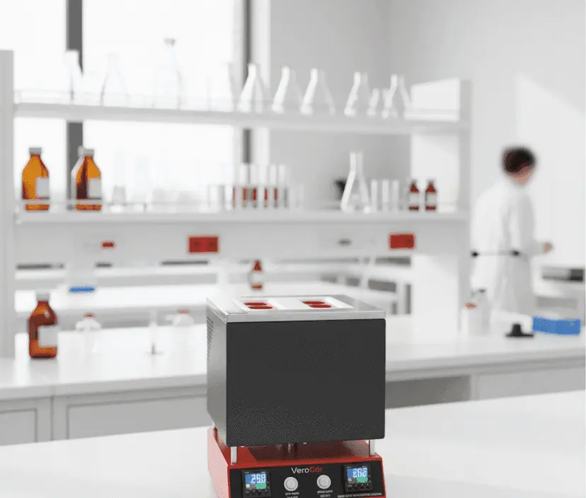 VeroCor copper and silver corrosion test equipment in lab