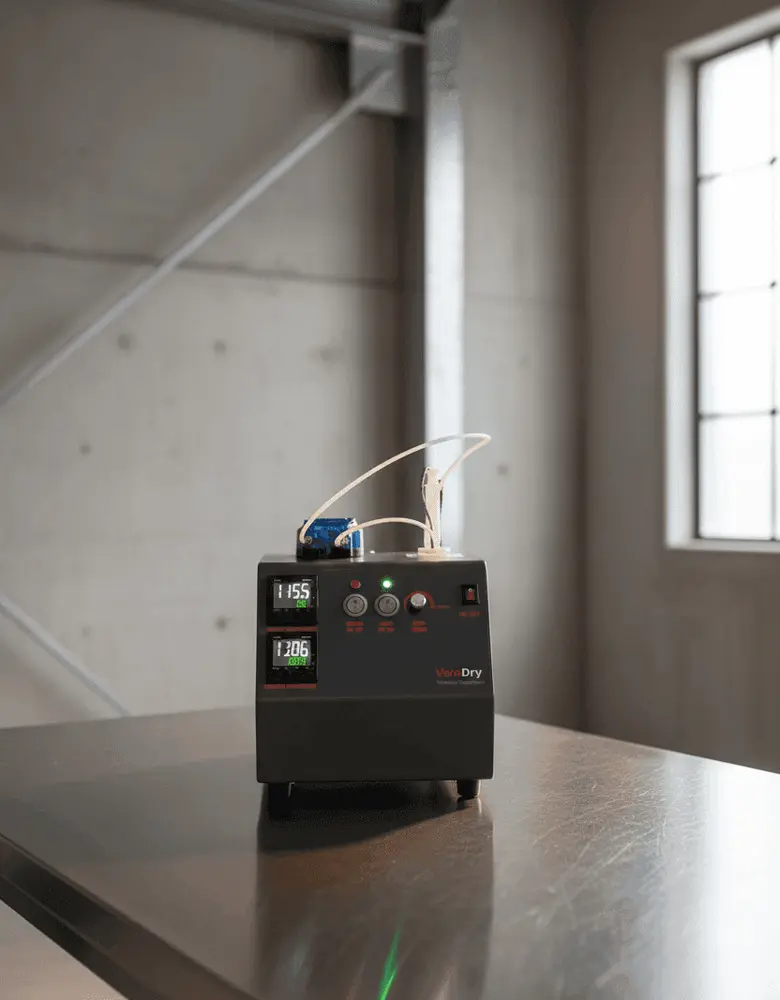 VeroDry moisture in liquids analyzer for petroleum samples