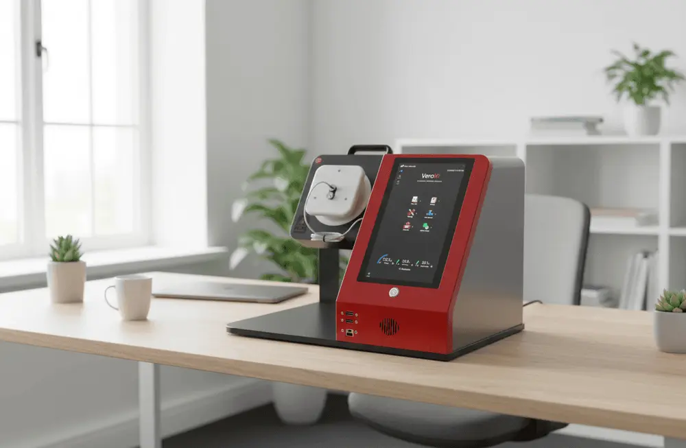 VeroXi oxidation stability analyzer on office desk