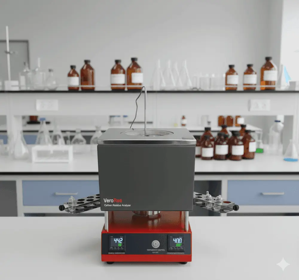 VeroRes carbon residue analyzer for petroleum testing
