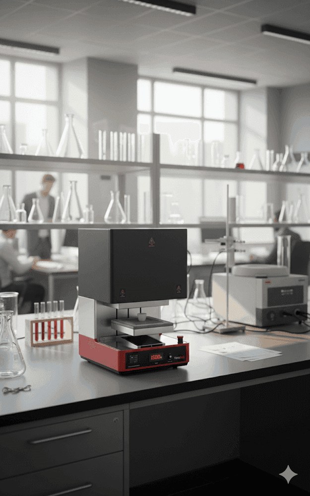 VeroAsh ash content analyzer in laboratory environment