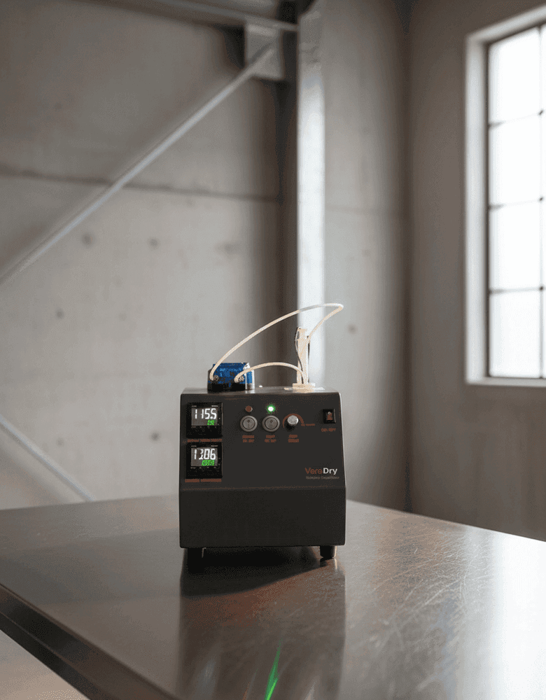 VeroDry moisture in liquids analyzer for petroleum samples