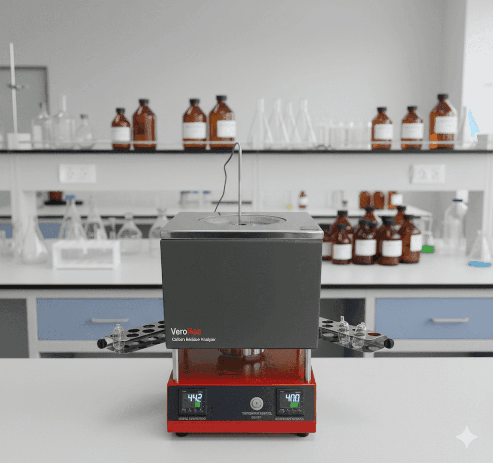 VeroRes carbon residue analyzer for petroleum testing